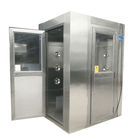 L type air shower clean room, customized design air shower room china supplier