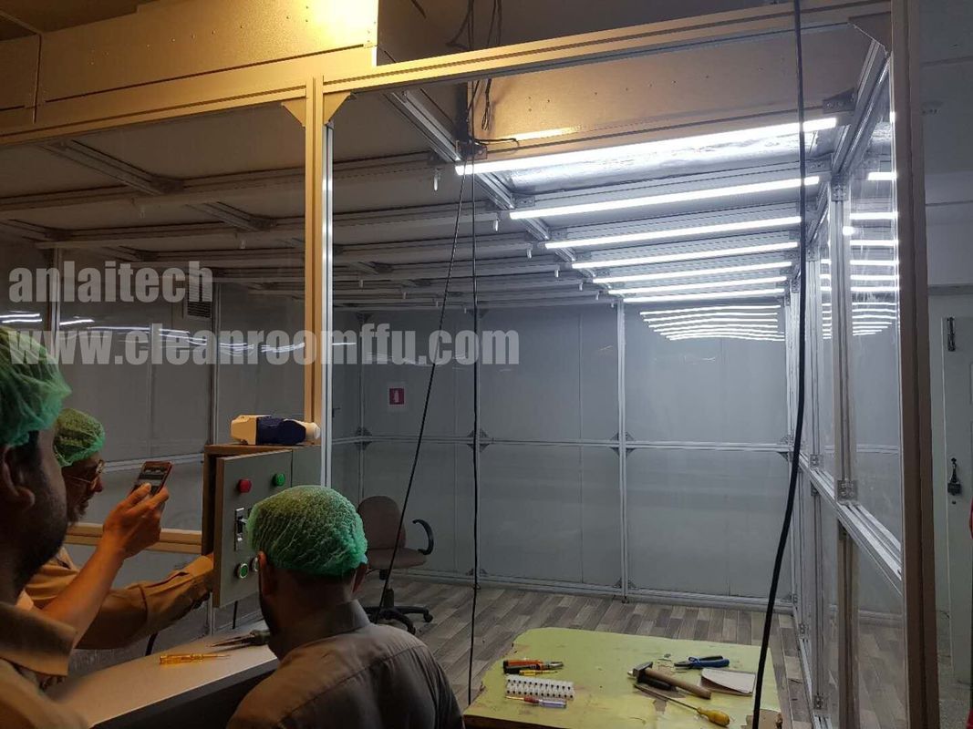Class 100 (ISO 5 clean Booth) Modular clean Room with Sterlization supplier