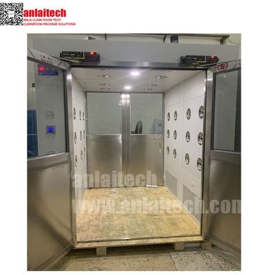 Modular clean room air shower Material Pass through air shower room supplier