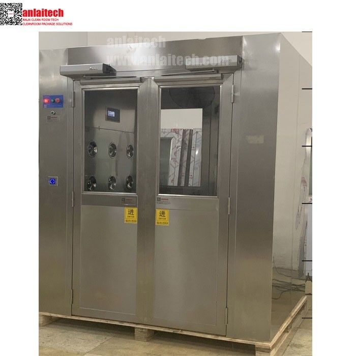 Modular clean room air shower Material Pass through air shower room supplier